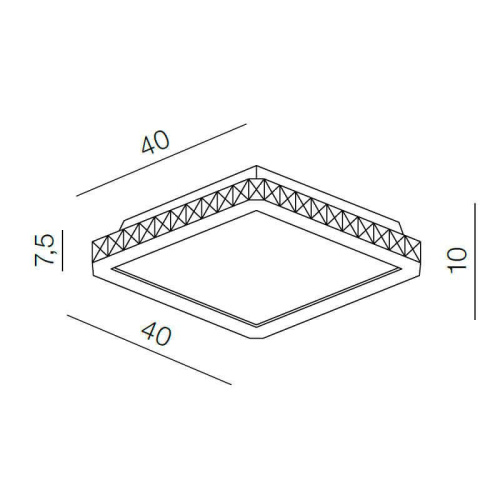 Потолочный светильник Azzardo Gallant 38 AZ1594