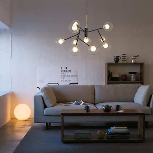 Подвесная Люстра Pearl  L5 Grey By Imperiumloft
