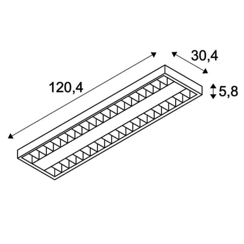 Потолочный светодиодный светильник SLV Rasto Led 158941