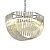 Люстра Murano 8 chrome