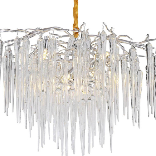 Подвесная люстра Lumien Hall Emelin LH3066/10P-SL-CL Подвесная люстра Lumien Hall Emelin LH3066/10P-SL-CL