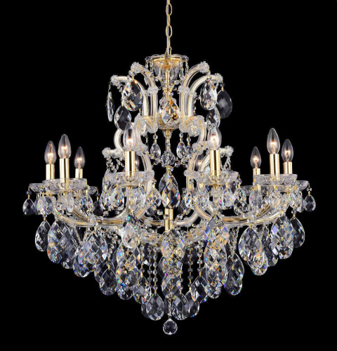 Подвесная люстра Crystal Lux Isabel SP11 Gold/Transparent Подвесная люстра Crystal Lux Isabel SP11 Gold/Transparent