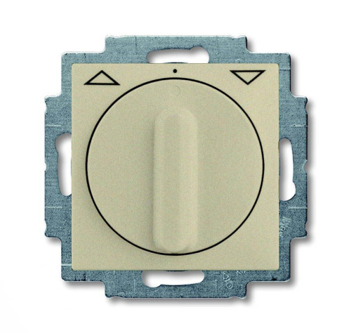 Выключатель жалюзи поворотный с фиксацией ABB Basic55 шампань 2CKA001101A0926