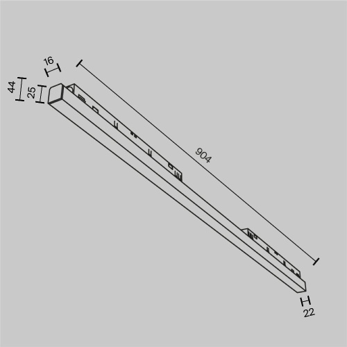 Трековый светильник Technical TR030-4-30WTW-DD-B Трековый светильник Technical TR030-4-30WTW-DD-B