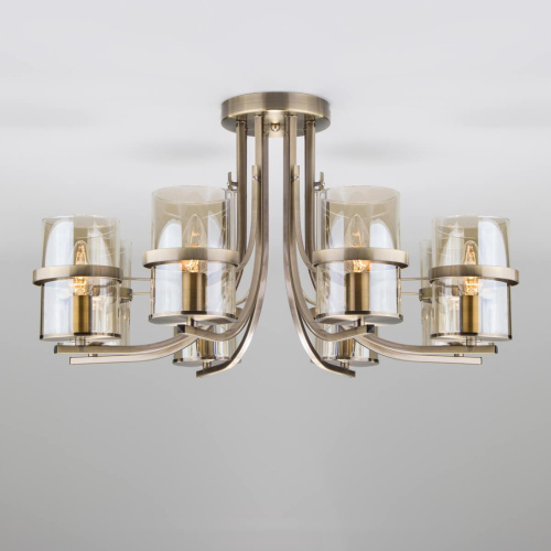 Потолочная люстра Eurosvet 60085/8 античная бронза