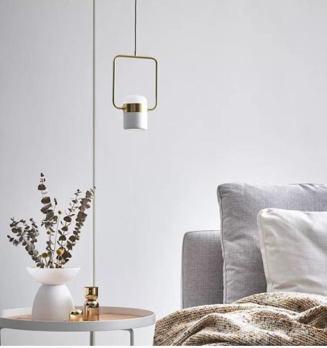 Подвесной светильник 9926P/1 white/gold