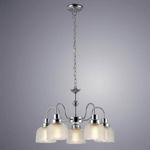 Подвесная люстра Arte Lamp A9186LM-5CC Подвесная люстра Arte Lamp A9186LM-5CC