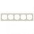 Рамка Werkel Flock на 5 постов слоновая кость WL05-Frame-05-ivory 4690389059384