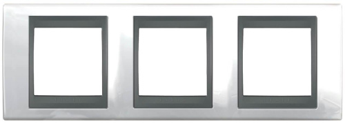 Рамка 3-постовая Schneider Electric Unica Top MGU66.006.292