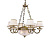 Подвесная люстра Reccagni Angelo L 4660/6+2