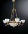 Подвесная люстра Reccagni Angelo L.6352/6+3