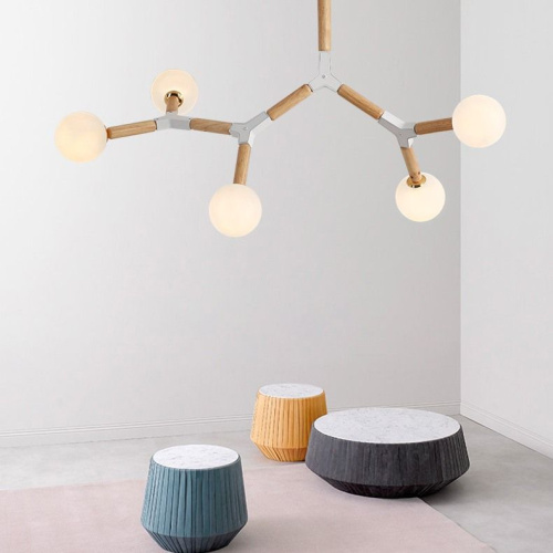Подвесная Люстра Formula 3 Lamps By Imperiumloft