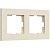 Рамка на 2 поста Werkel Slab айвори матовый W0022962 4690389193392