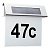 Светильник на солнечных батареях Paulmann House Number 93765