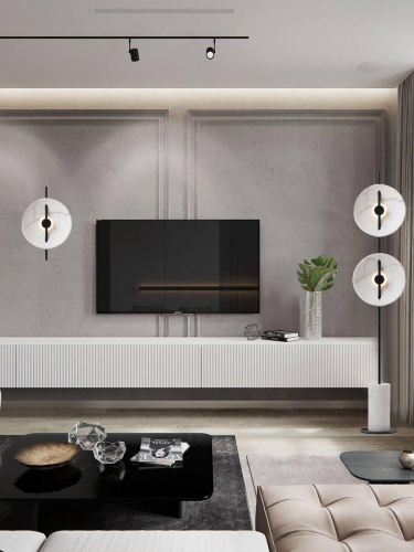 Торшер Milosh Tendence 0751FL-2BK