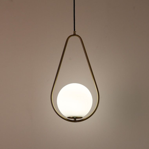 Подвесной Светильник Hoop Drop Black By Imperiumloft