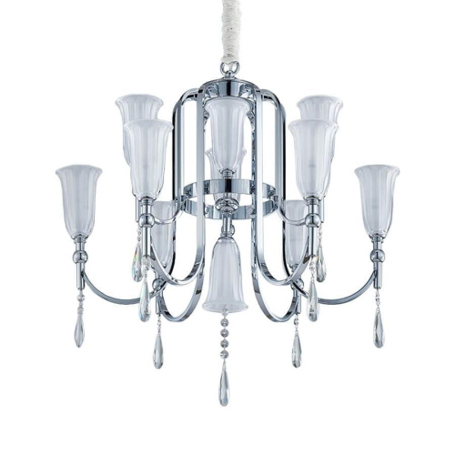 Подвесная люстра Newport 4806+3/C chrome М0061863 Подвесная люстра Newport 4806+3/C chrome М0061863