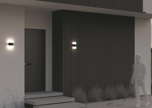 Настенный светильник (бра) Outdoor O442WL-L12GF3K