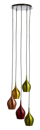 Подвесная люстра Arte Lamp Vibrant A6412SP-5CC Подвесная люстра Arte Lamp Vibrant A6412SP-5CC