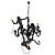 Подвесная люстра Loft IT Monkey 10314 Black