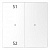 Клавиша двойная Schneider Electric Merten D-Life MTN5226-6035