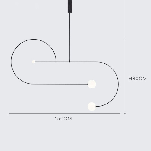 Подвесной Светильник Lines D By Imperiumloft