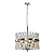 Подвесная люстра Lumien Hall Базиано LH3040/4P-NK-CL