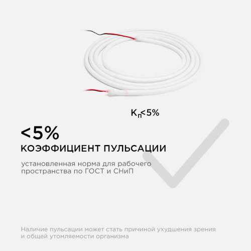 Светодиодная влагозащищенная лента Apeyron 14,4W/m 120LED/m 2835SMD холодный белый 5M 00-325 Светодиодная влагозащищенная лента Apeyron 14,4W/m 120LED/m 2835SMD холодный белый 5M 00-325