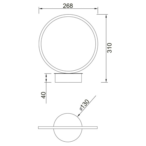 Бра Vele Luce Polo VL7103W01