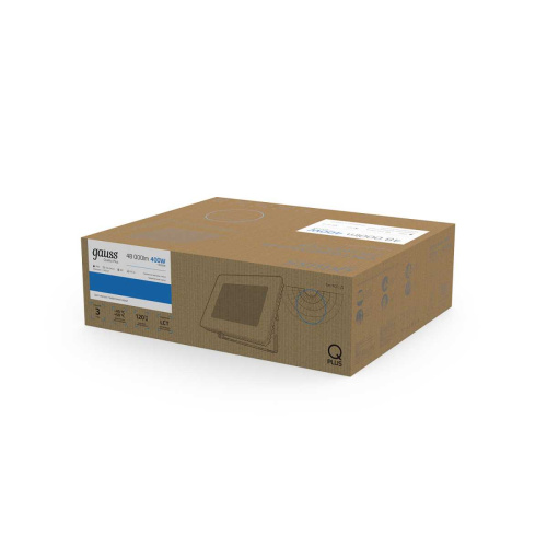 Прожектор светодиодный Gauss Qplus 400W 6500К 690511400