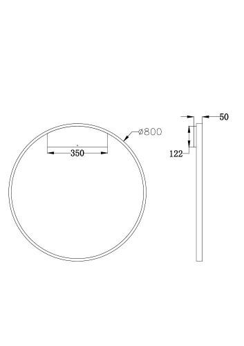 Настенный светильник Maytoni Rim MOD058WL-L50B4K Настенный светильник Maytoni Rim MOD058WL-L50B4K