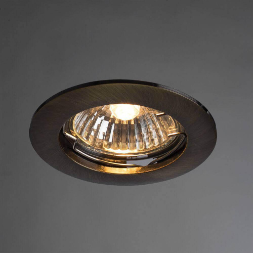 Встраиваемый светильник Arte Lamp Basic A2103PL-1AB Встраиваемый светильник Arte Lamp Basic A2103PL-1AB