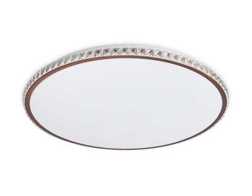 Потолочный светодиодный светильник Ambrella light Orbital Crystal FF71 Потолочный светодиодный светильник Ambrella light Orbital Crystal FF71