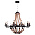 Подвесная люстра Arte Lamp Marsiglia A8956LM-12BK