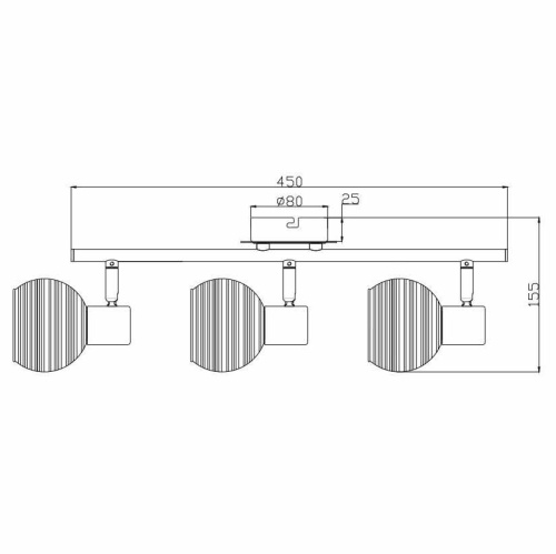 Спот Rivoli Medeya 7029-703 Б0047124