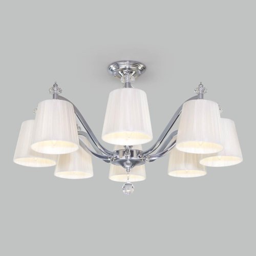 Потолочная люстра Eurosvet Diva 60122/8 хром Потолочная люстра Eurosvet Diva 60122/8 хром