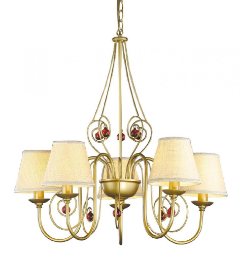 Подвесная люстра Arte Lamp Neapolitan A3007LM-5BZ Подвесная люстра Arte Lamp Neapolitan A3007LM-5BZ
