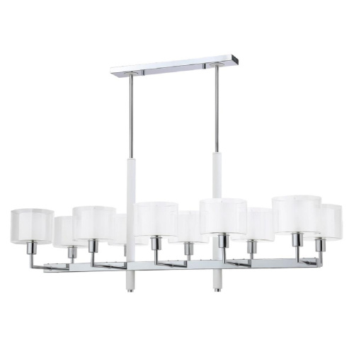 Подвесная люстра Crystal Lux Maestro SP-PL10 L1100 Chrome Подвесная люстра Crystal Lux Maestro SP-PL10 L1100 Chrome