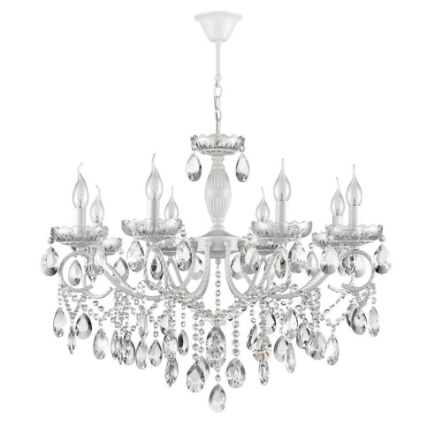 Подвесная люстра Lumion Classi Snow 8189/8 Подвесная люстра Lumion Classi Snow 8189/8