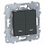 Переключатель двухклавишный с подсветкой Schneider Electric Unica New NU521354N