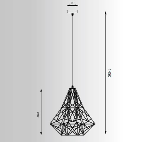 Подвесной светильник Zumaline Skeleton HP1335-WH Подвесной светильник Zumaline Skeleton HP1335-WH