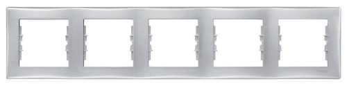 Рамка 5-постовая Schneider Electric Sedna SDN5800960