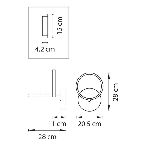 Бра Lightstar Breve 749612 Бра Lightstar Breve 749612