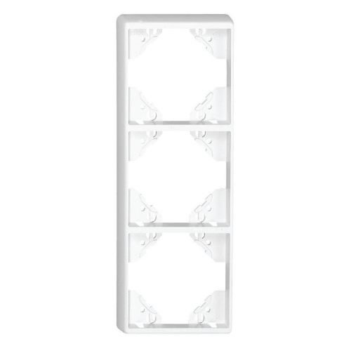 Рамка 3-постовая Efapel Apolo 5000 Standard белый 50932 TBR