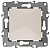 Кнопка ЭРА 12 10AX 250V слоновая кость 12-1111-02 Б0047831