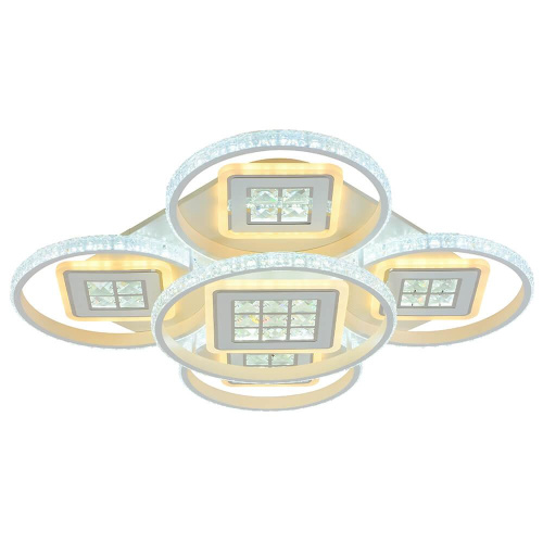 Потолочная светодиодная люстра Profit Light 8053/4+1 WHT
