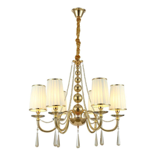 Подвесная люстра Lumina Deco Fabione LDP 1200-6 F.GD