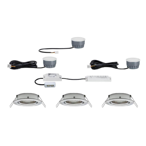 Встраиваемый светодиодный светильник Paulmann Premium SmartCoin BLE Tunable 93939 Встраиваемый светодиодный светильник Paulmann Premium SmartCoin BLE Tunable 93939