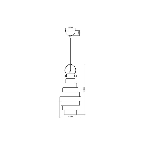 Подвесной светильник Vele Luce Genio VL5404P11