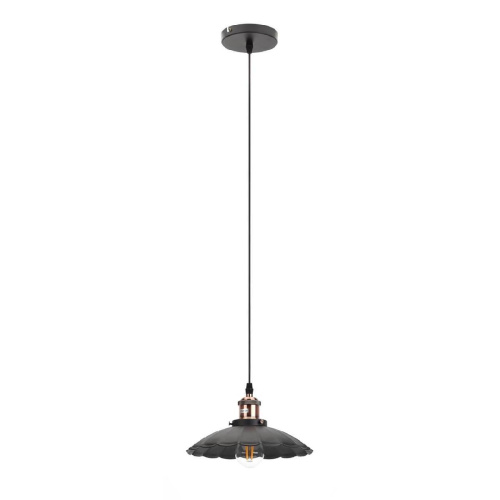 Подвесной светильник ЭРА Loft PL3 BK/RC